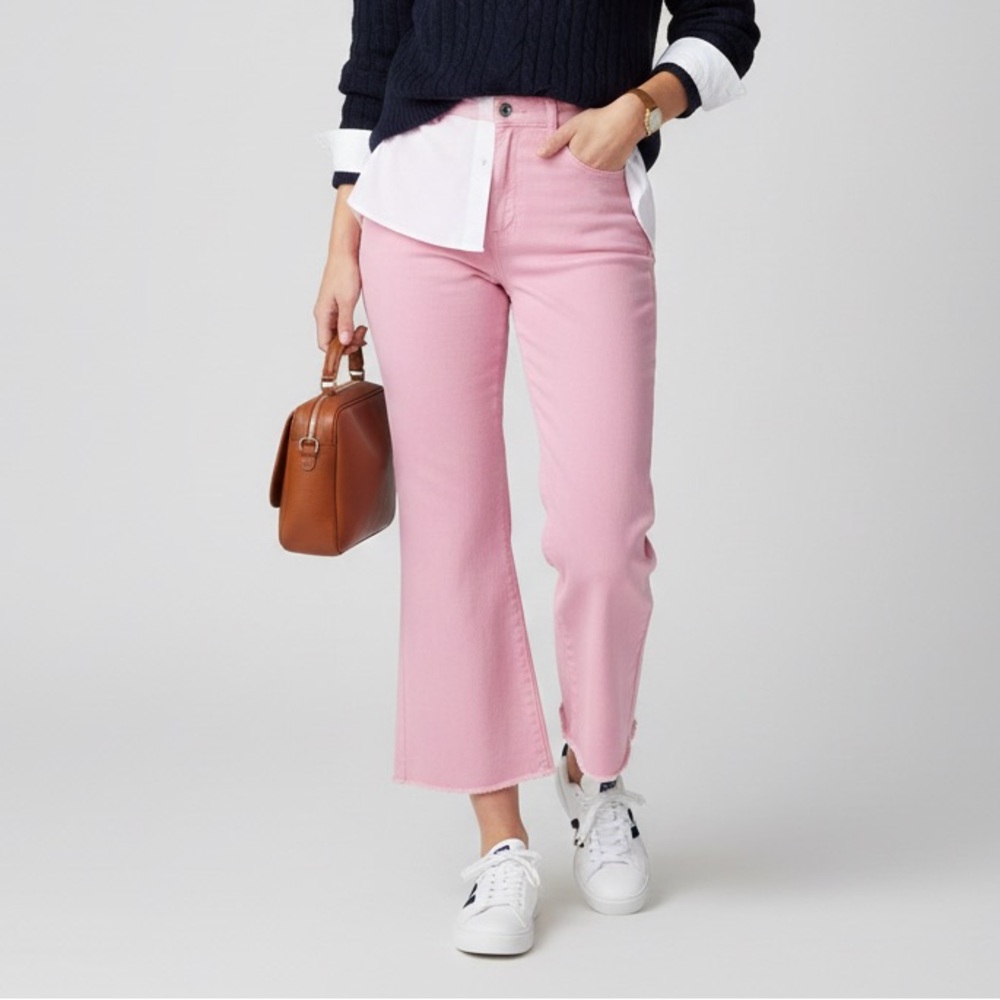 Princess Polly Blush Flare Jeans Size 8